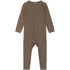 Mikk-Line Wool/Bamboo Jumpsuit Long Sleeves (Solid) Wool Melange Denver